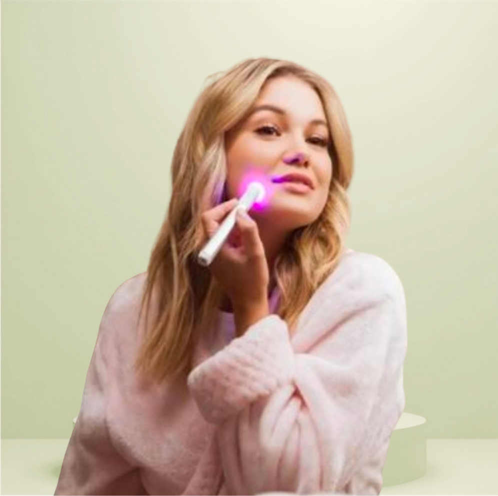 Rot- und Blaulichttherapiestift