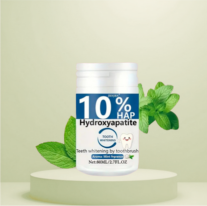 Zahnaufhellende Zahnpasta mit 10 % Hydroxyapatit – Premium-Naturformel